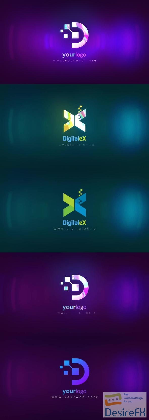 VideoHive Tech Logo Reveal 47113152