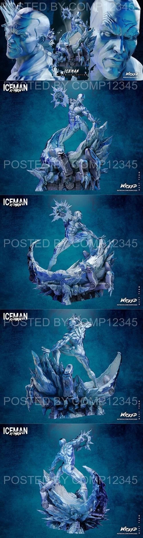 WICKED - Iceman Sculpture 3D Print