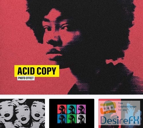 Acid Copy Photo Effect - 42220978