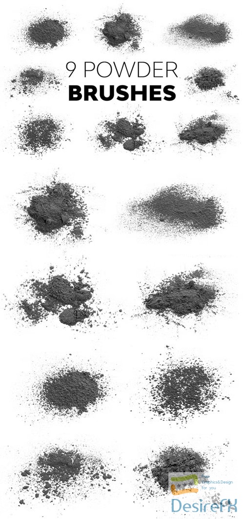 Amazing Powder Effect Brushes for Photoshop