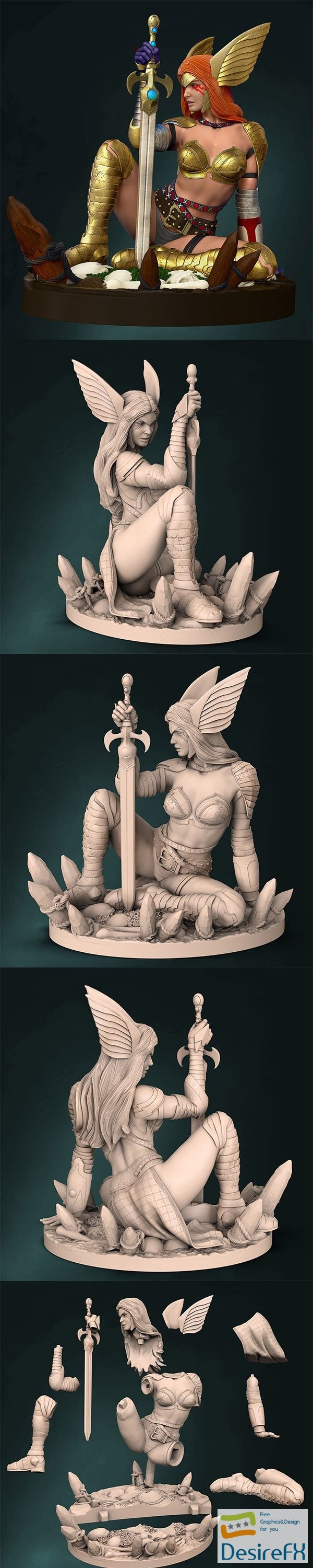 Artifex3d – Angela SFW – 3D Print