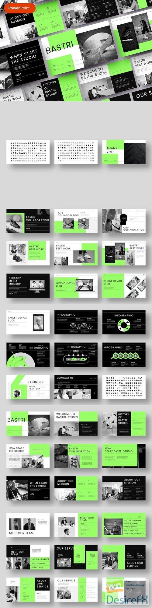 Bastri - Business PowerPoint Template