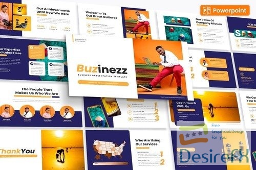 Buzinezz - Casual Business PowerPoint Presentation