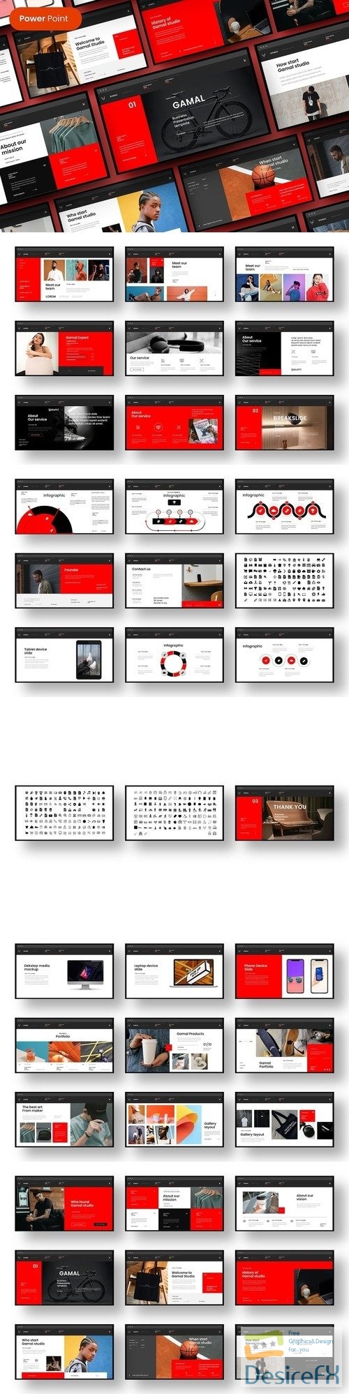 Gamal - Business PowerPoint Template