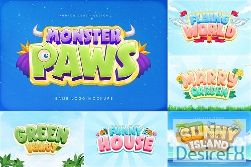 Game Logo Text Effects - 42263418