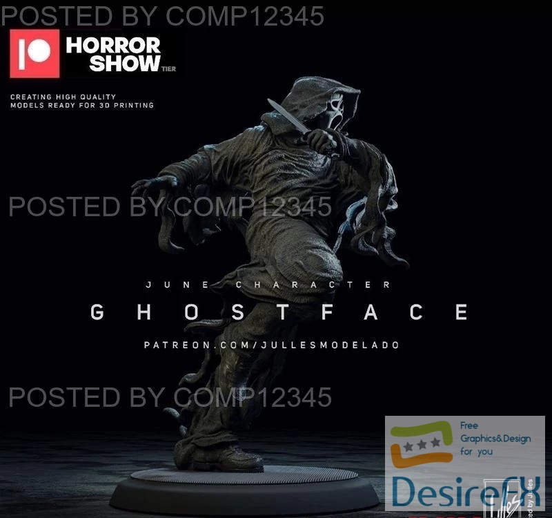 Ghostface 3D Print