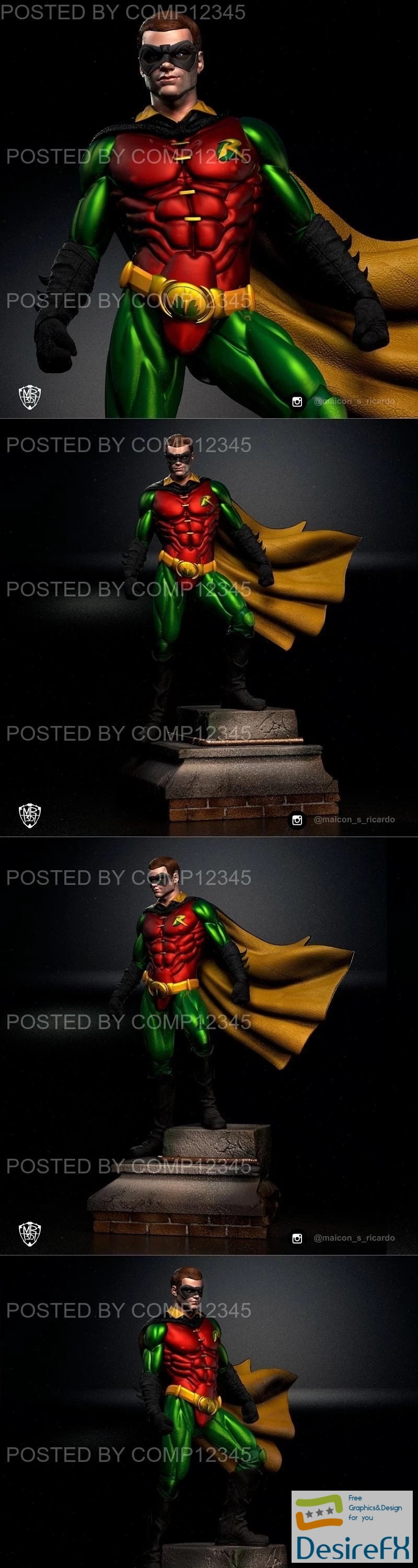 Robin - Batman forever 3D Print