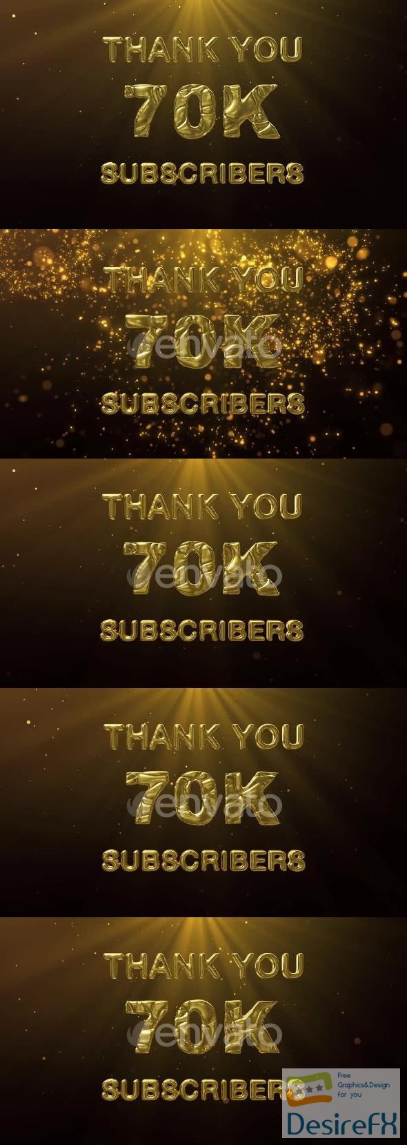 VideoHive 70K Subscribers Celebration Greeting 47552015