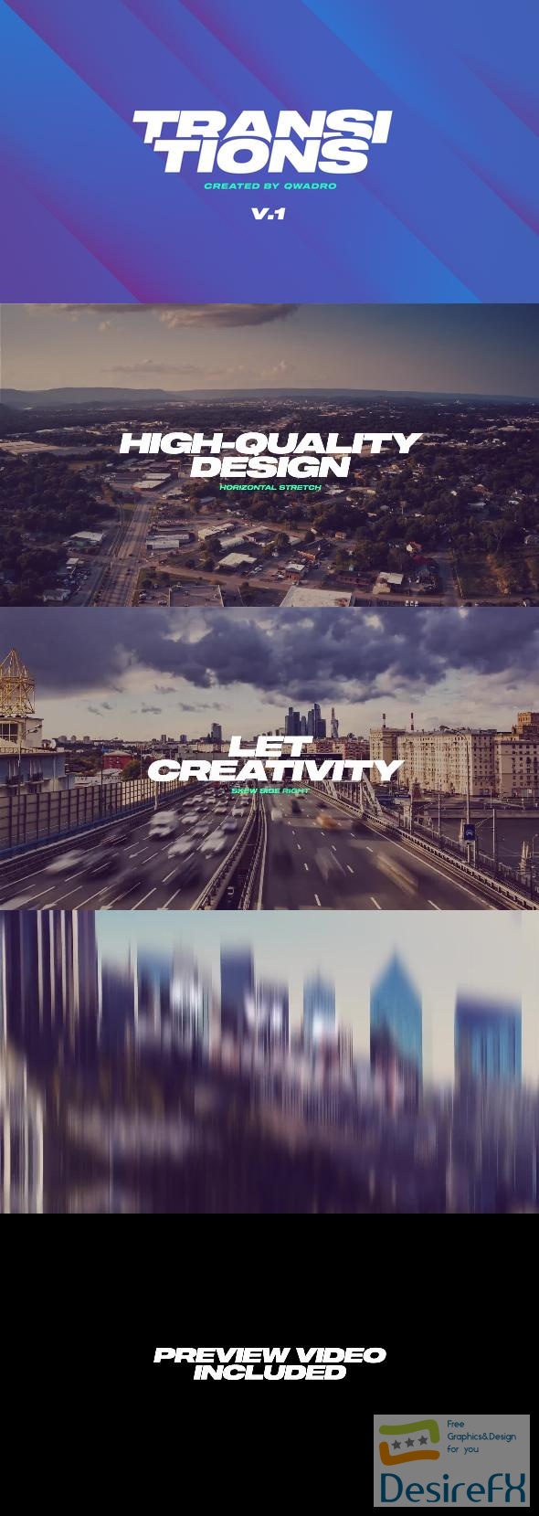VideoHive Dynamic Transitions 47707243