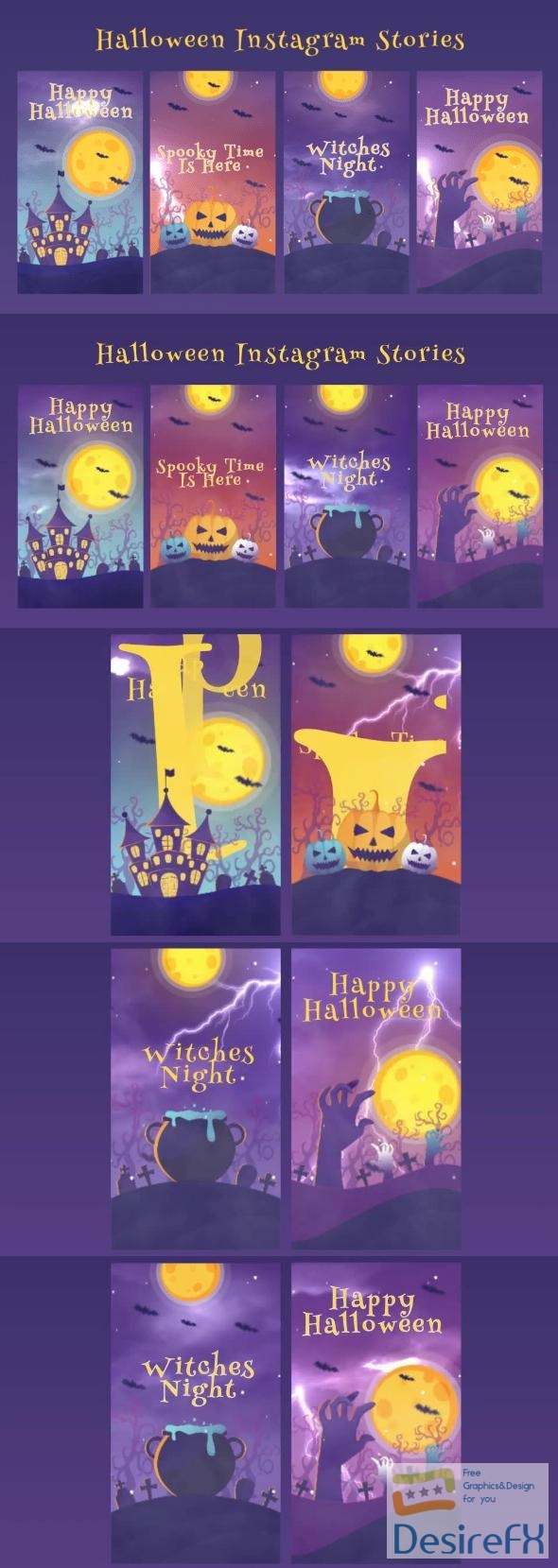 VideoHive Halloween Instagram Stories 47691142