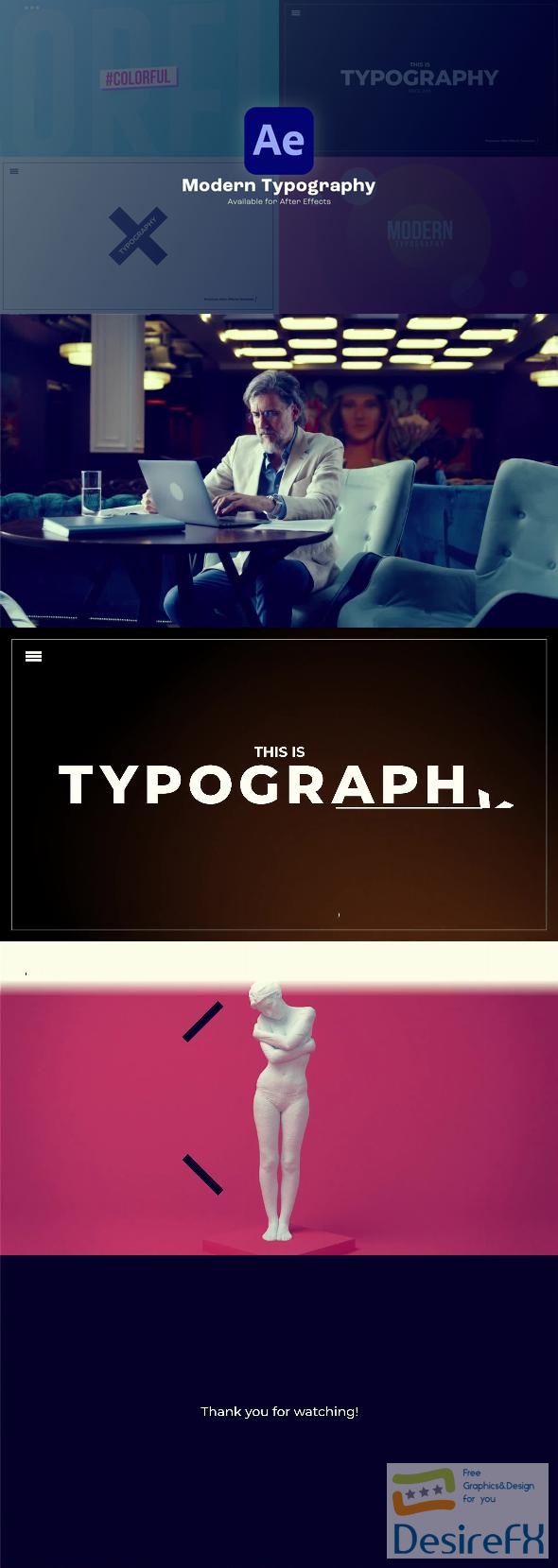 VideoHive Modern Typography 47555371