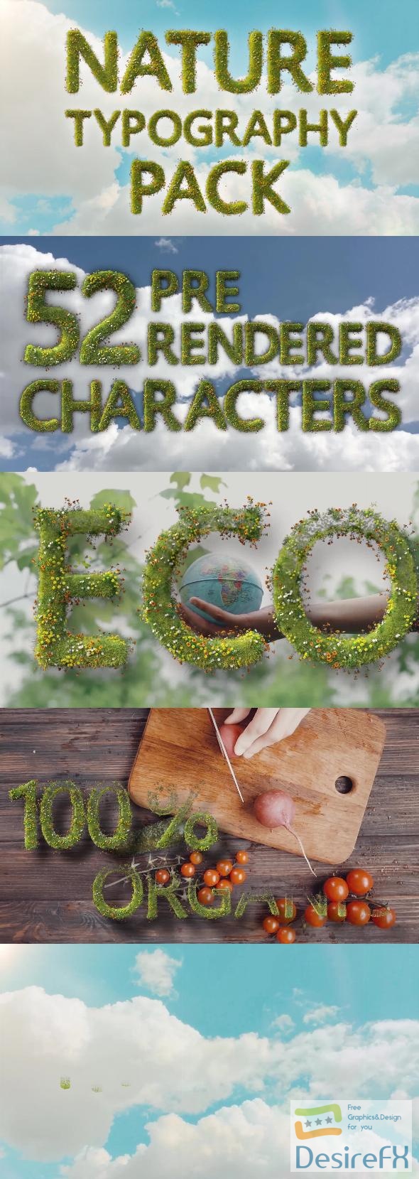 VideoHive Nature Typeface 46524814