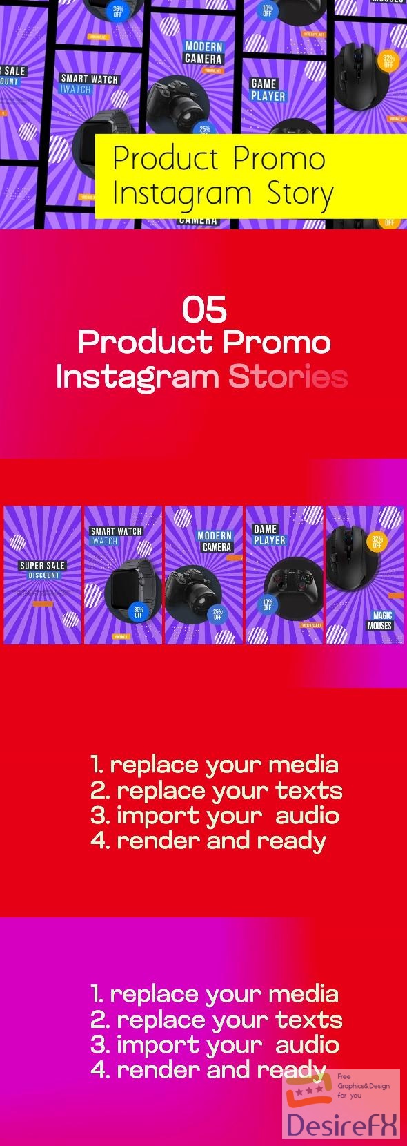 VideoHive Product Promo Instagram Reel Story 47548961