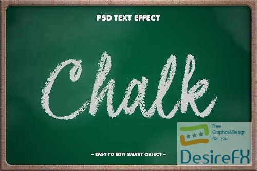 Chalk Lettering PSD Layer Style Text Effect - ZW3JPN2