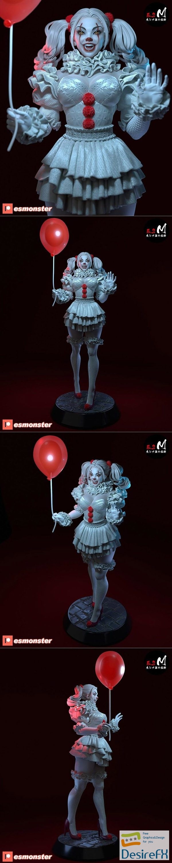 E.S Monster – IT – 3D Print