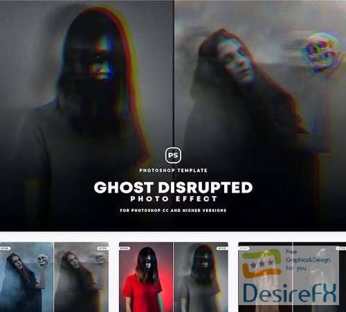 Ghost Disrupted Glitch Effect - G7LUT8N