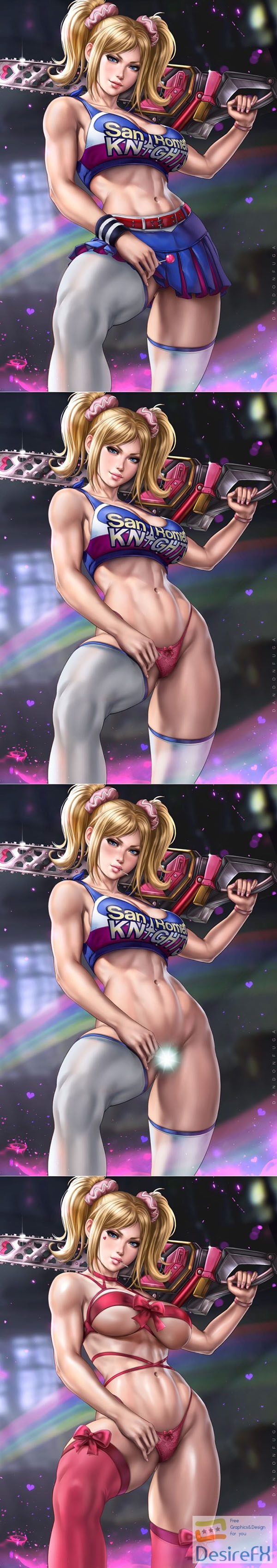 Lollipop Chainsaw and NSFW Version – 3D Print