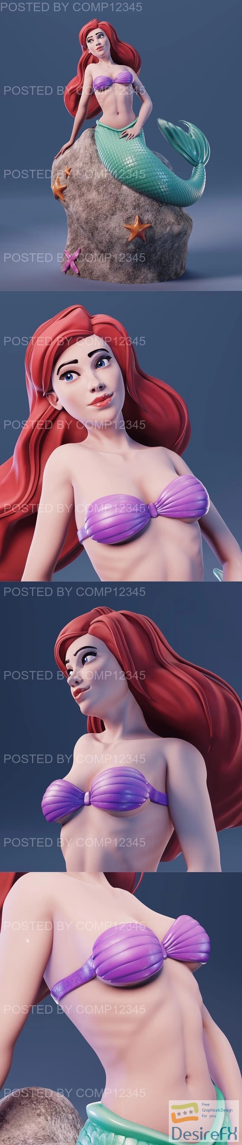 One More Model - Ariel figure 3D Print