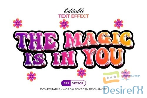 Quote Text Effect Colorful Style - 71441903
