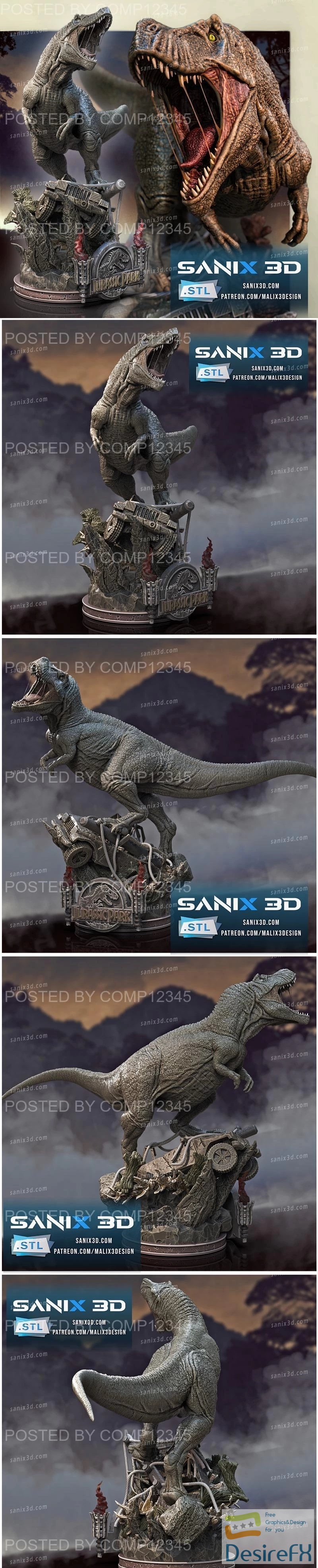 Sanix - Jurassic Park 3D Print