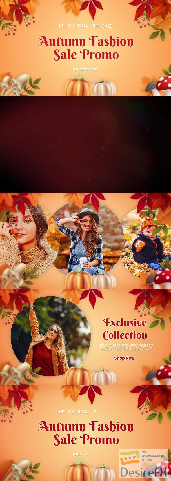 VideoHive Autumn Fashion Promo 47926944