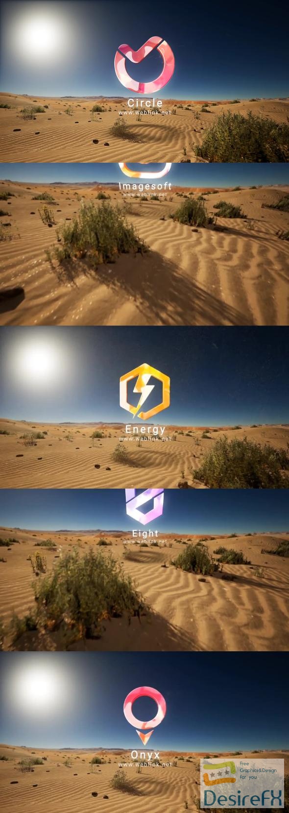 VideoHive Desert Bliss Logo 47787453