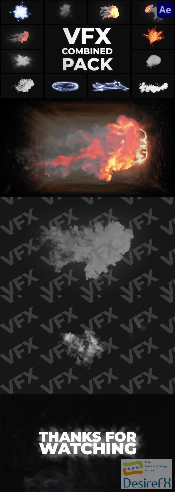 VideoHive VFX Combined Pack for After Effects 47852325