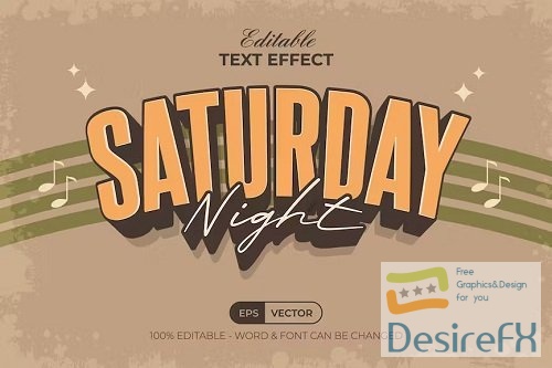 Vintage Text Effect Style - 42317895