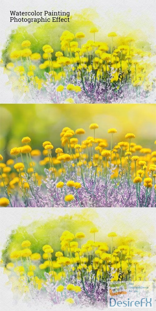 Watercolor Painting Photographic Effect