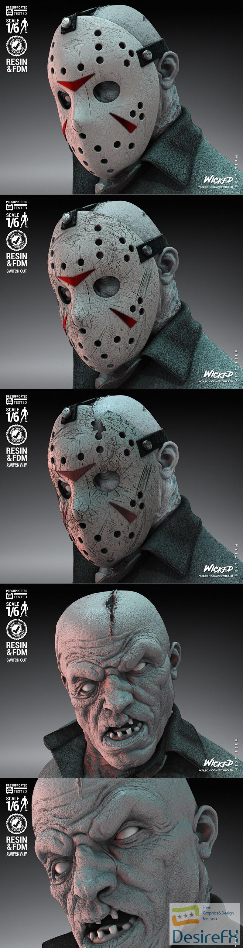 Wicked - Jason Statue 3D Print