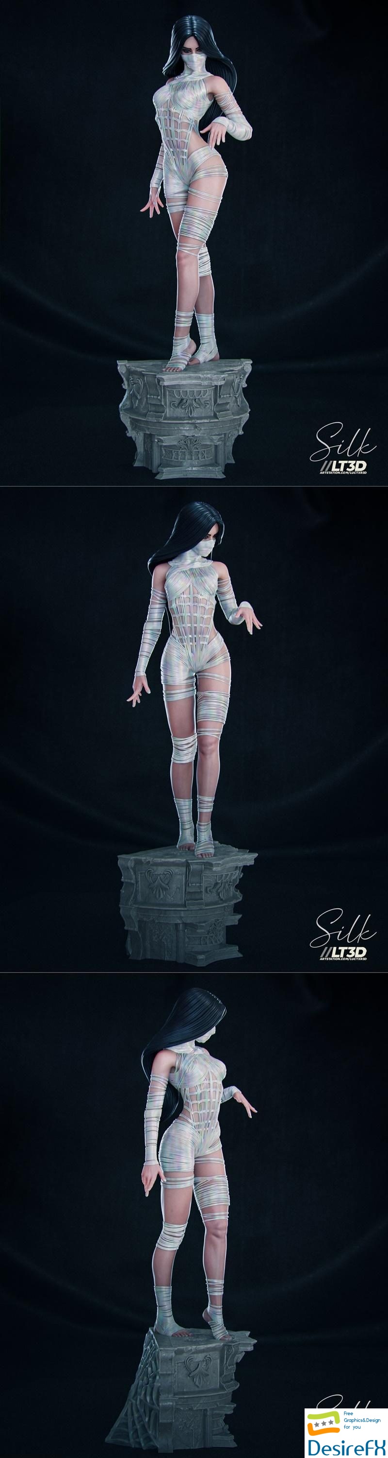 Abe3d - Silk 3D Print