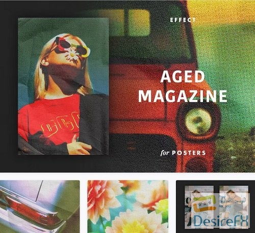 Aged Magazine Effect for Posters - 7067230