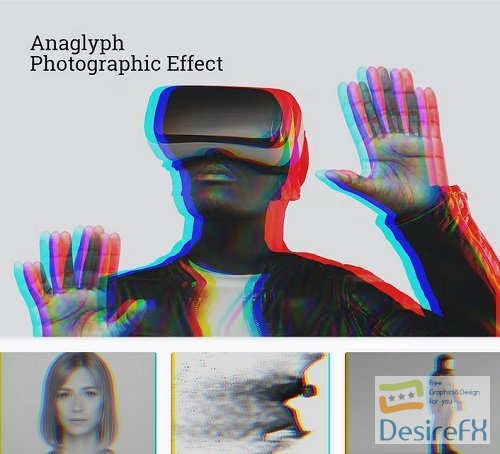 Anaglyph Photographic Effect - T8RMY8B