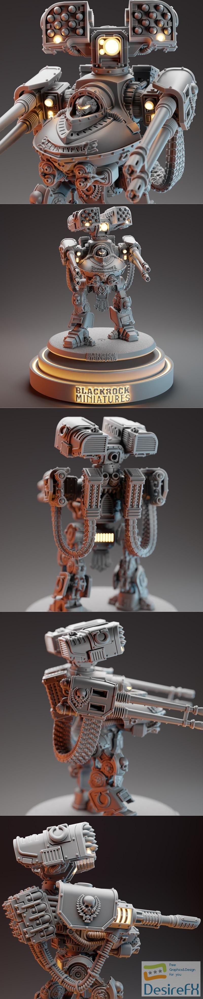 Blackrock Miniatures - Ultra Fancy Vanguard Vindicator 3D Print