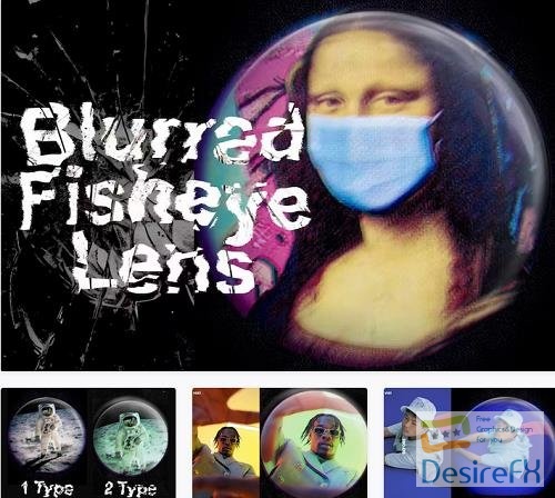 Blurred Fisheye Lens Photoshop Effect - RETMGT7