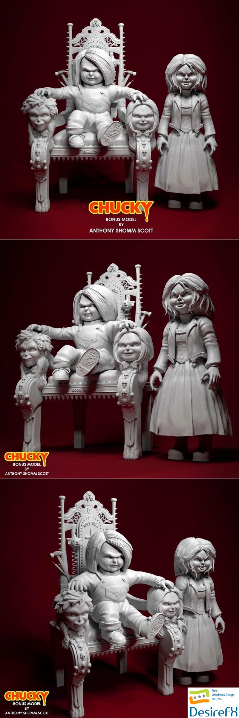 Chucky 3D Print