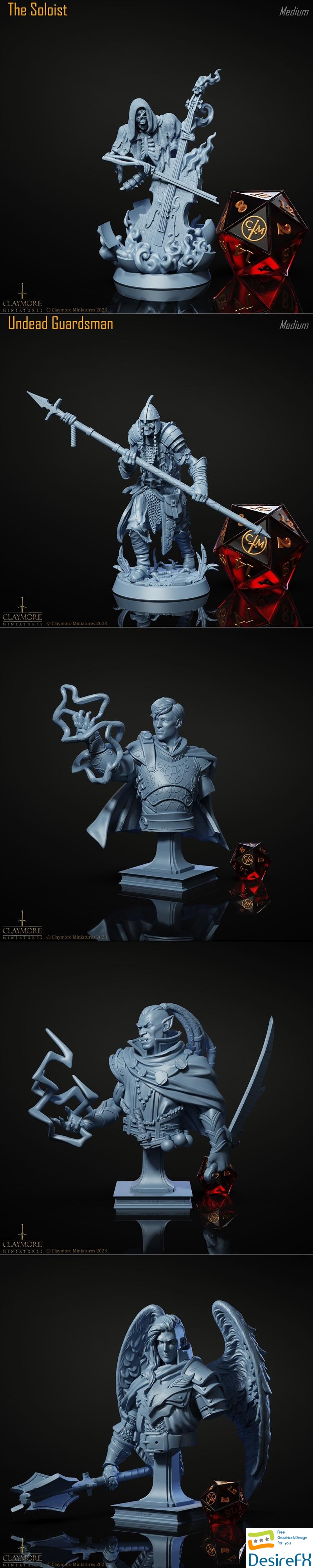 Claymore Miniatures - The Archlich Academy and Welcome Pack 2 October 2023 3D Print