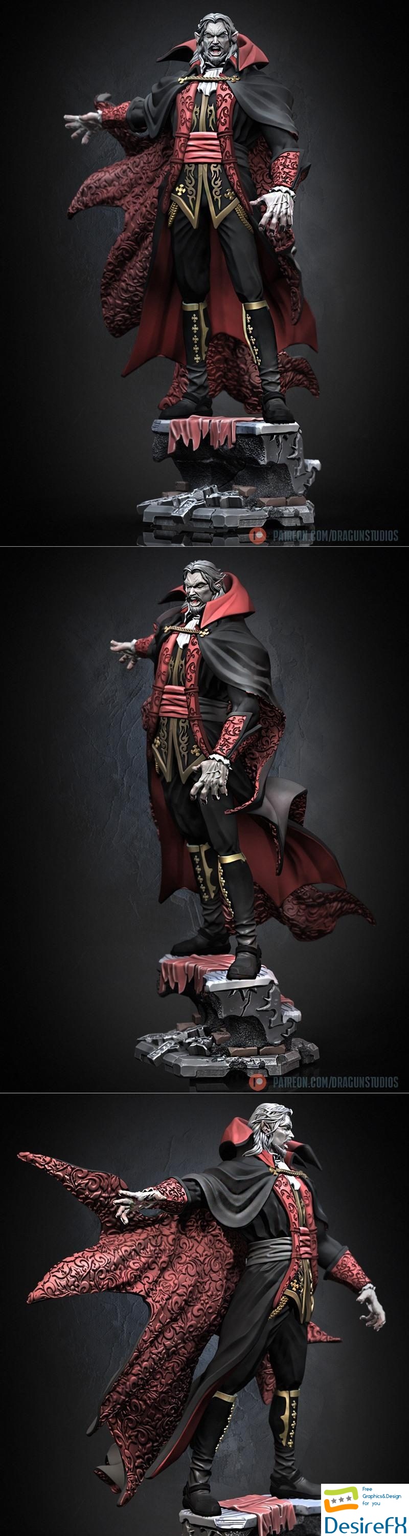 Dragun Studios - Dracula 3D Print