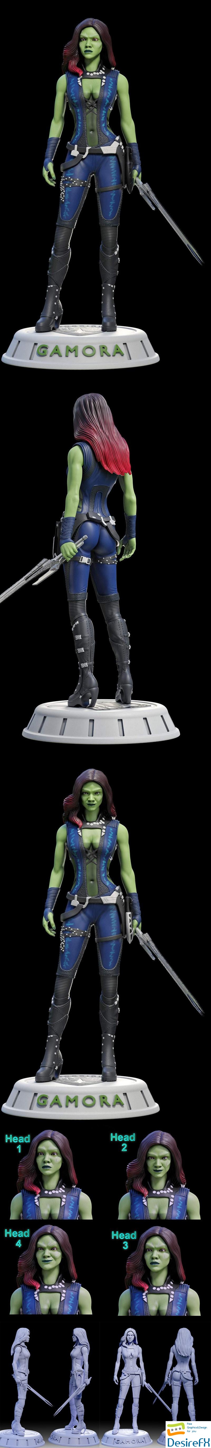 Gamora - 3D Print