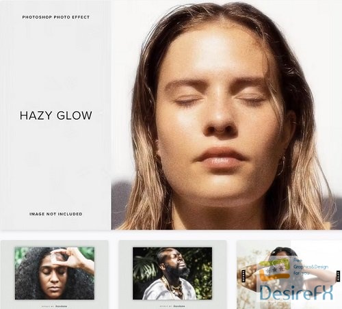Hazy Glow PSD Photo Effect - C6ZZQGK