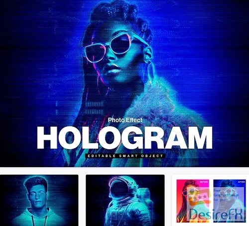 Hologram Photo Effect - 8DM7MDW