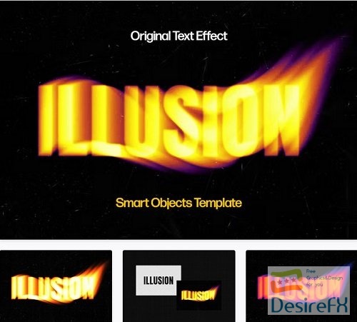 Melting Illusion Text Effect - 91603254