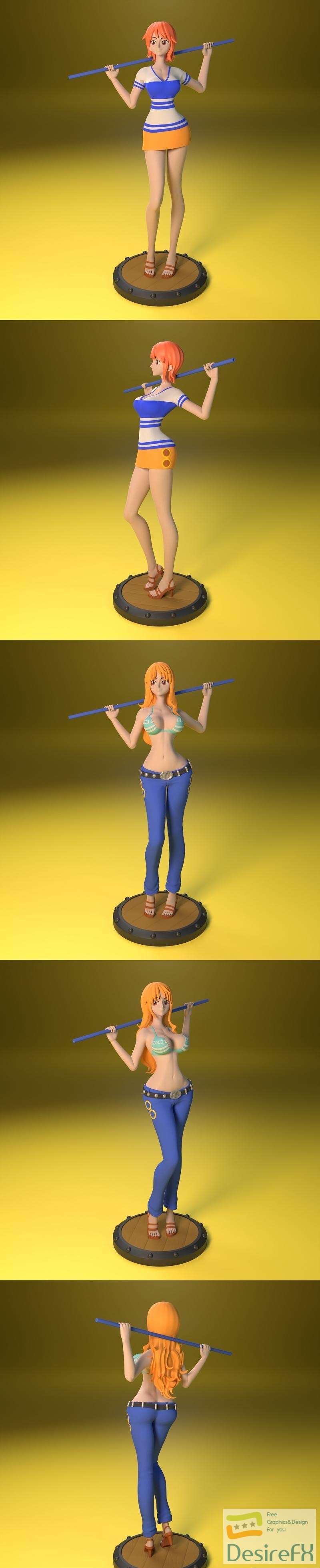 Nami - One Piece 3D Print