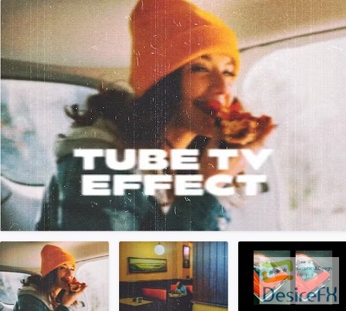 Old Tube Tv Photo Effect - PDYUPUB