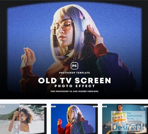 Old TV Screen Effect - T9K6ZR7