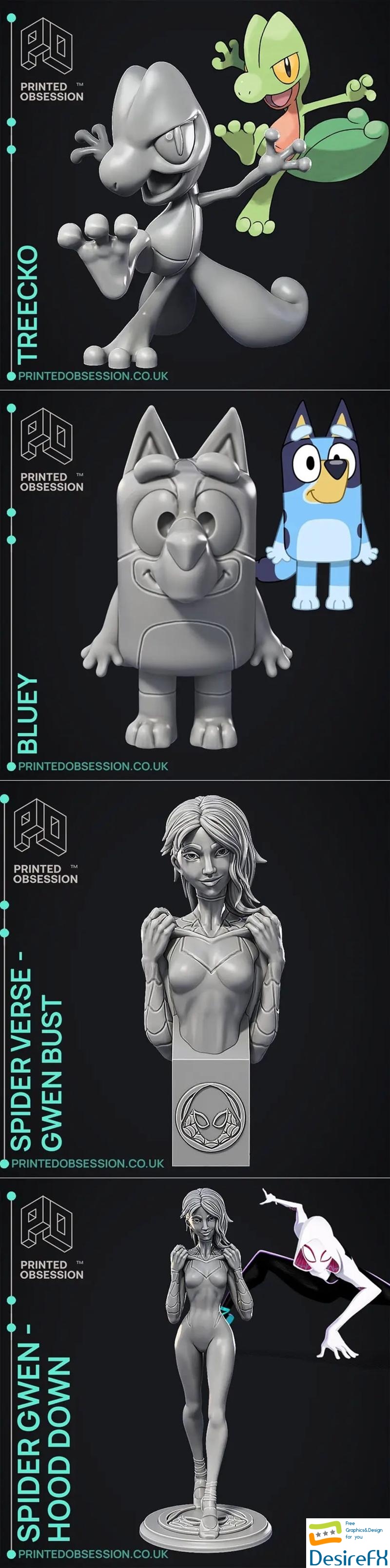 Printed Obsession Pack 3D Print