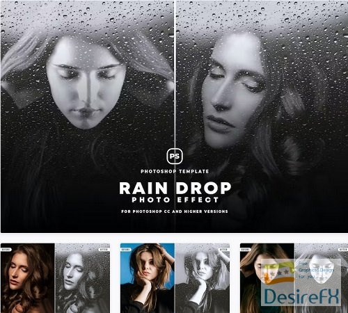 Rain Drop Photo Effect - JLUMRX3