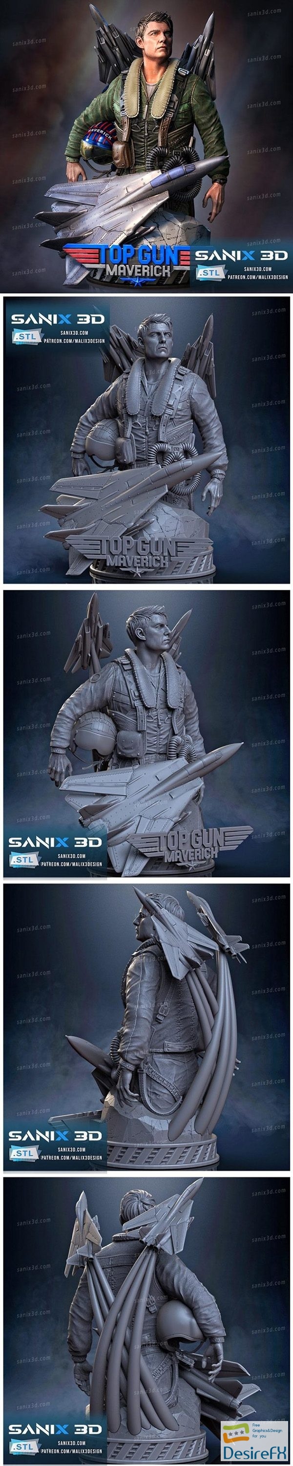 Sanix – Top Gun Maverick – 3D Print