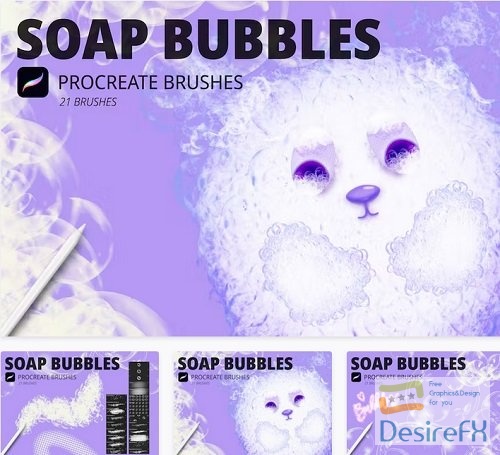 Soap Bubbles Procreate Brushes - 9R87CJU