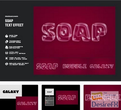 Soap Text Effect - DZC3WJ8